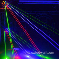 3*3pcs Spider Light Laser Disco LED